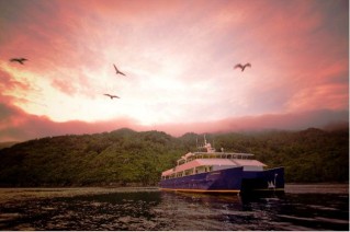 ISLAND PASSAGE -  sunset
